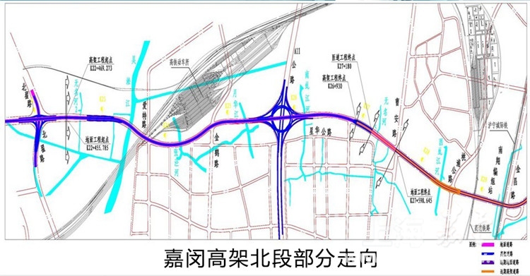 嘉闵高架北段一期明年年底建成通车